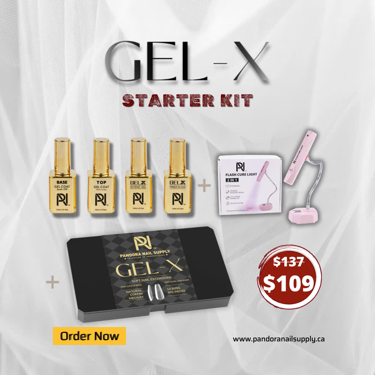 GEL X • STARTER KIT – PANDORA NAIL SUPPLY