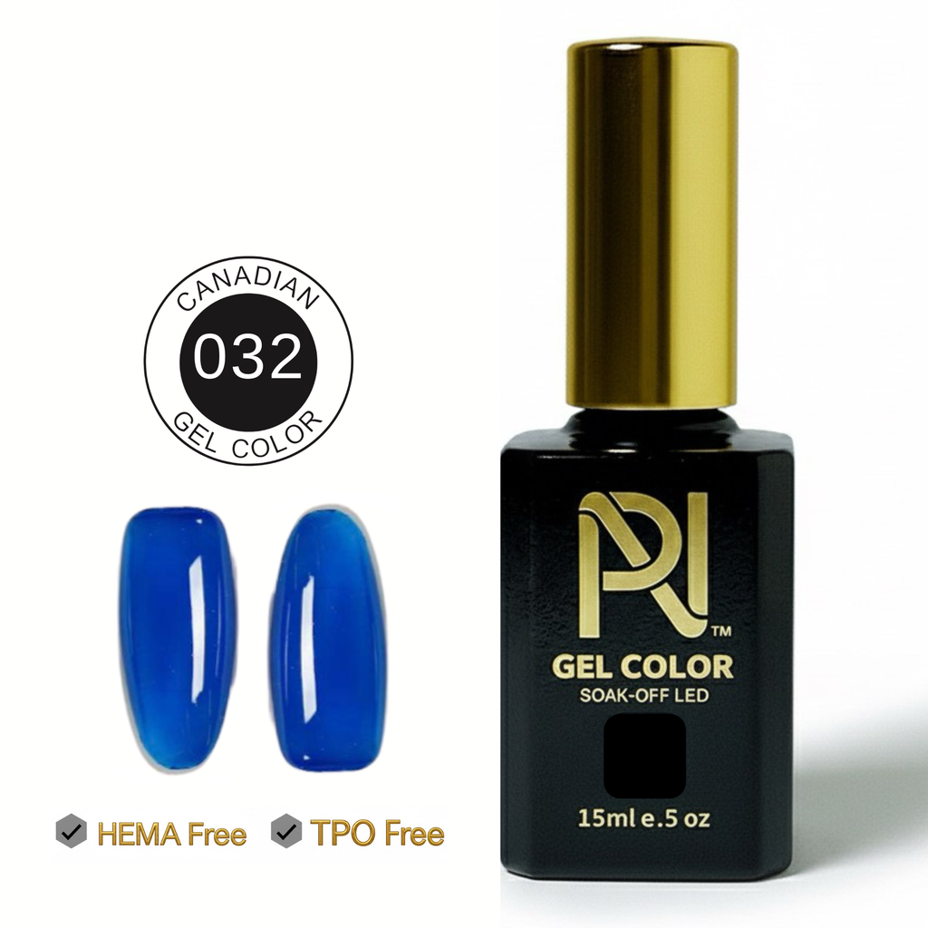 032 • GEL COLOR • HEMA FREE & TPO FREE