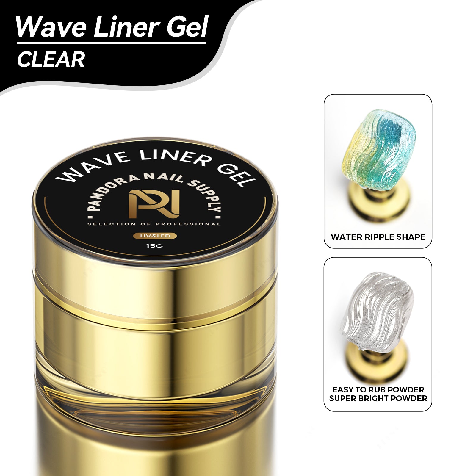 WAVE LINER GEL • 3D DESIGN • 15G
