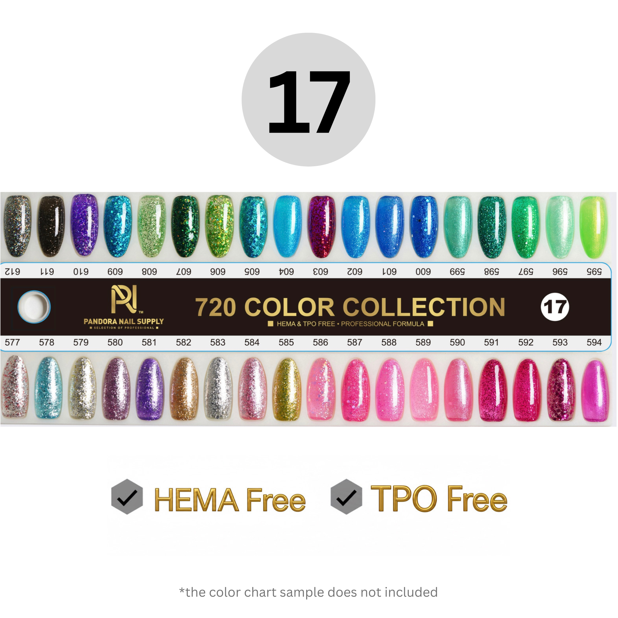 36 COLORS • in • COLLECTION 17