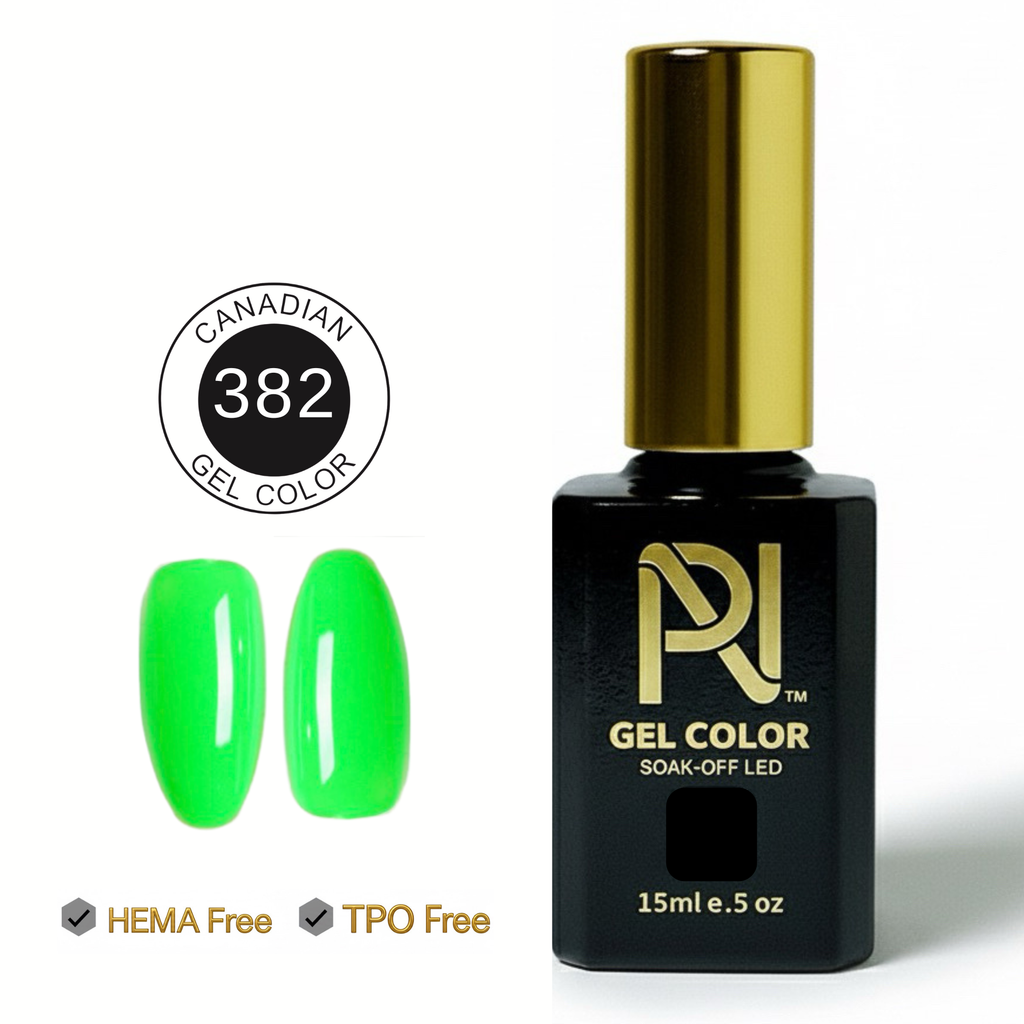 382 • GEL COLOR • HEMA FREE & TPO FREE