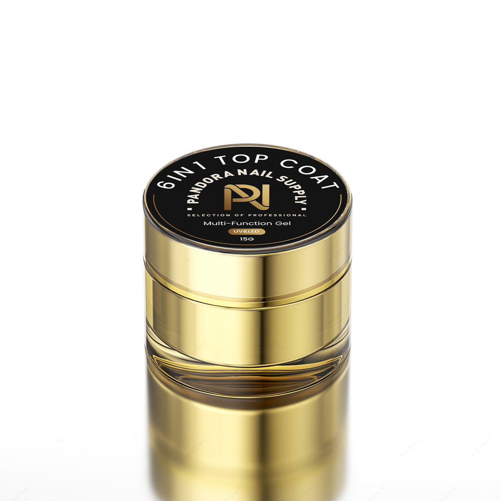 6 IN 1 • TOP COAT • 3D DESIGN • 15G