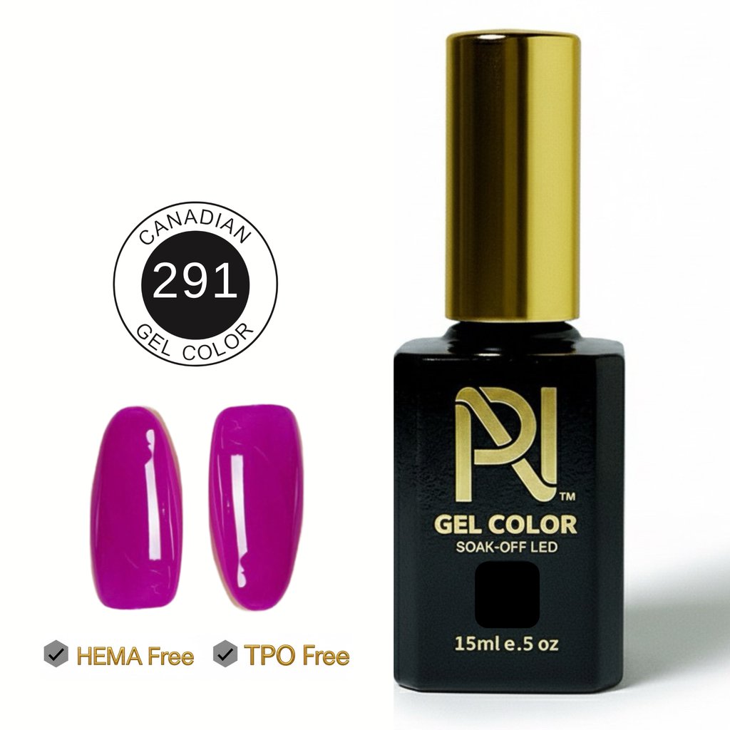 291 • GEL COLOR • HEMA FREE & TPO FREE
