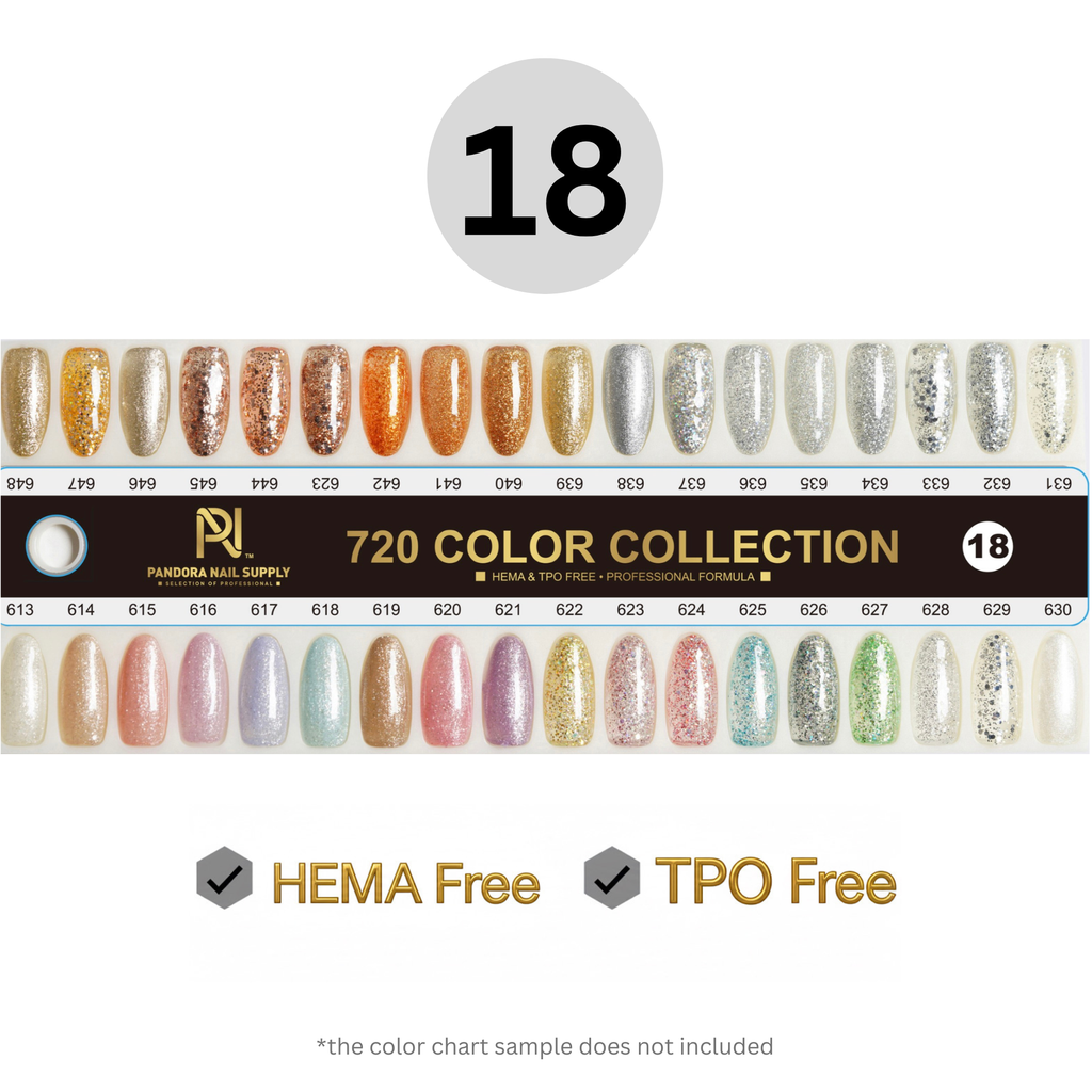 720 GEL COLOR • COLLECTION • HEMA - FREE