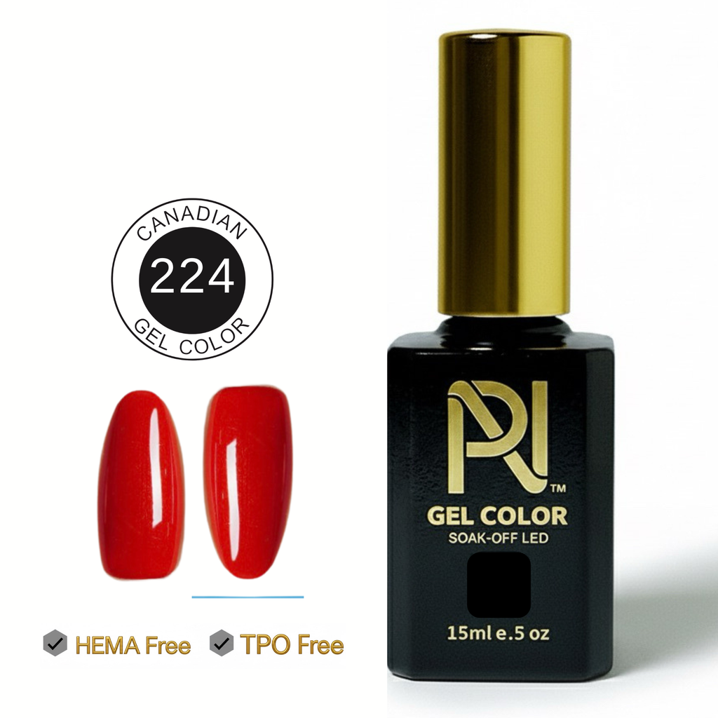 224 • GEL COLOR • HEMA FREE & TPO FREE