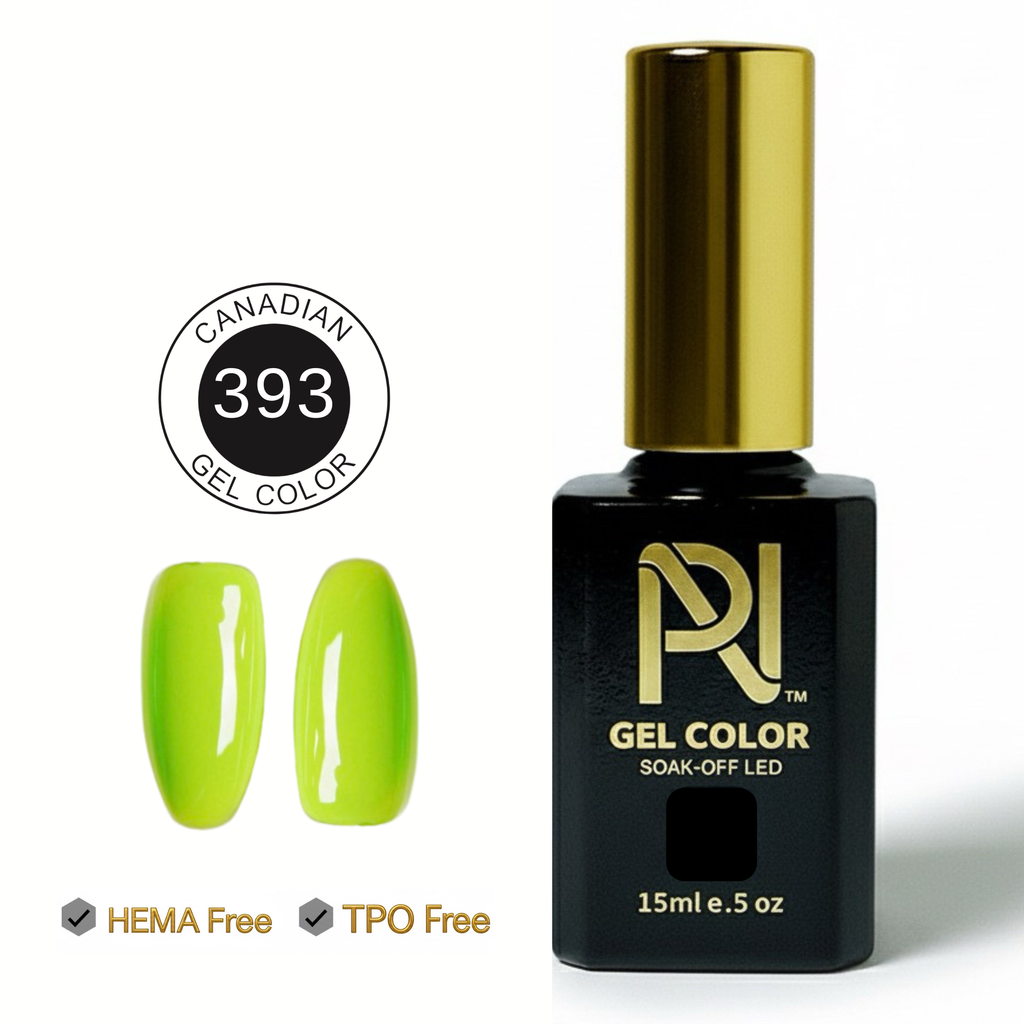 393 • GEL COLOR • HEMA FREE & TPO FREE