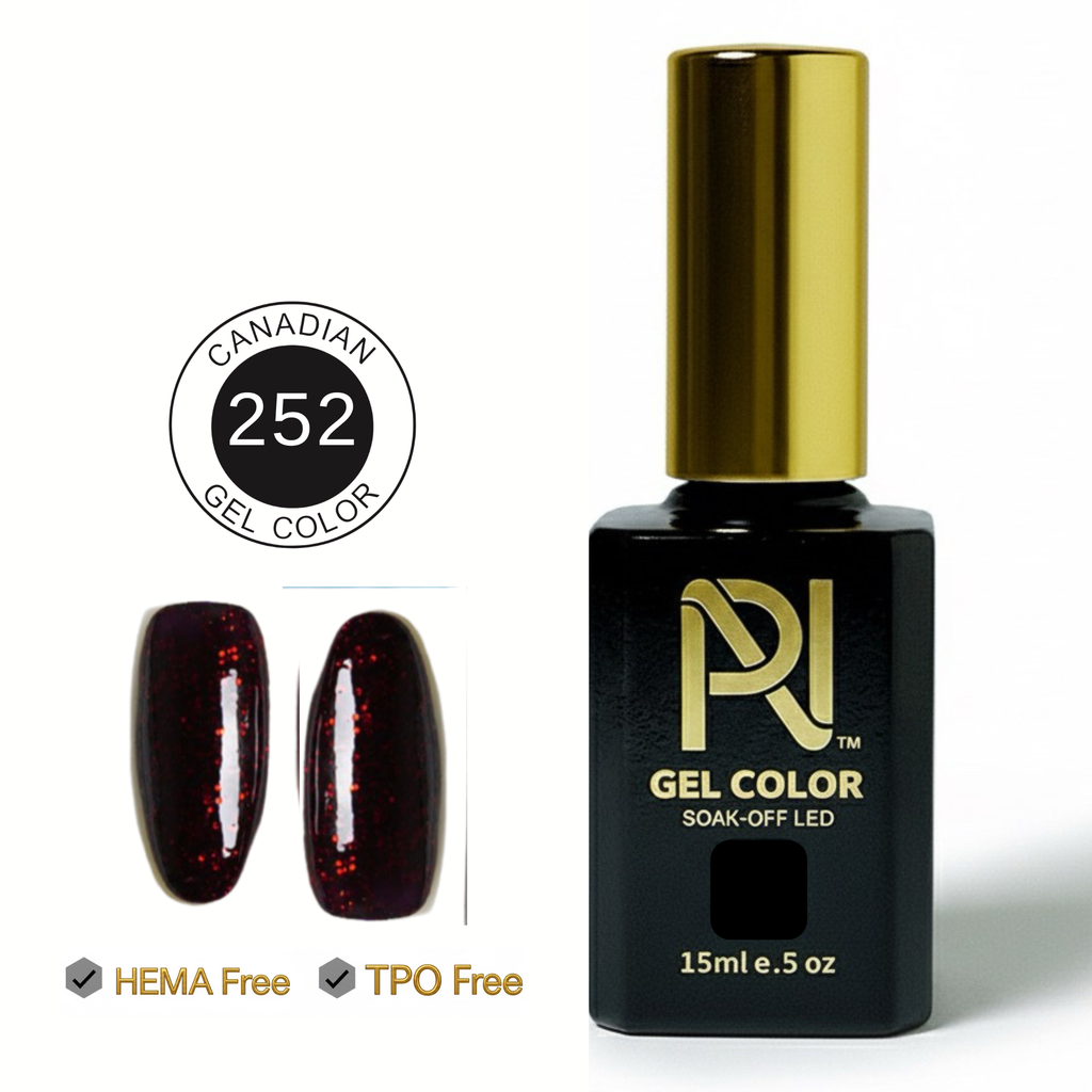 252 • GEL COLOR • HEMA FREE & TPO FREE