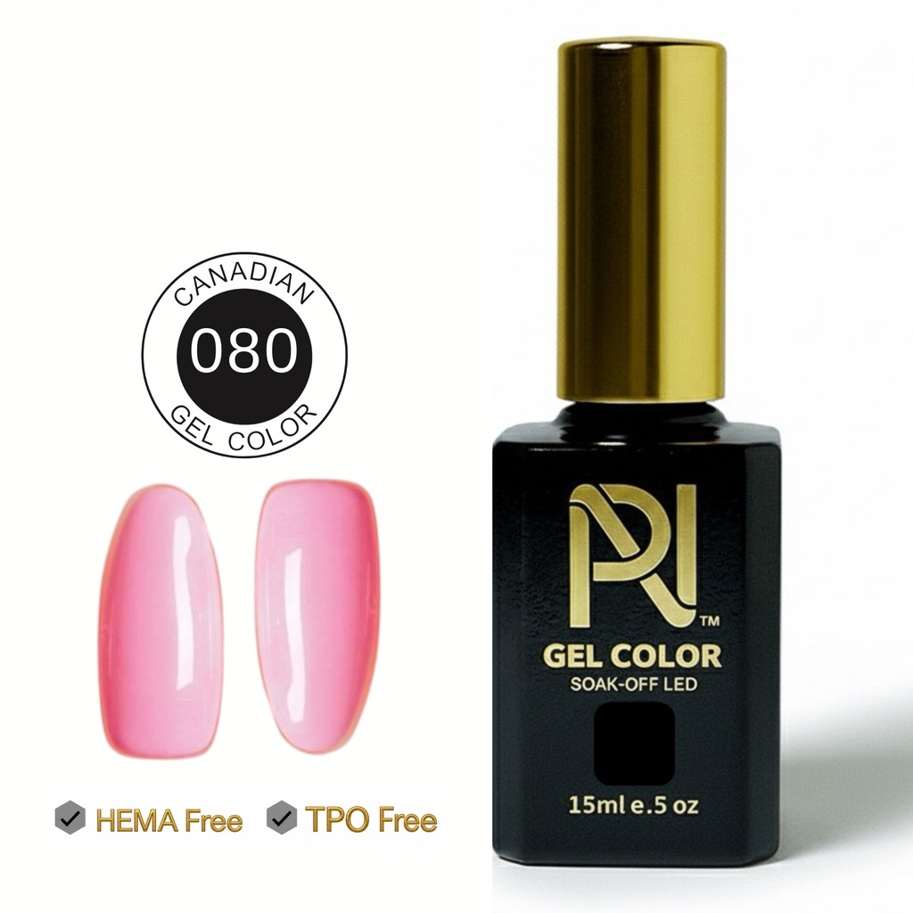 080 • GEL COLOR • HEMA FREE & TPO FREE