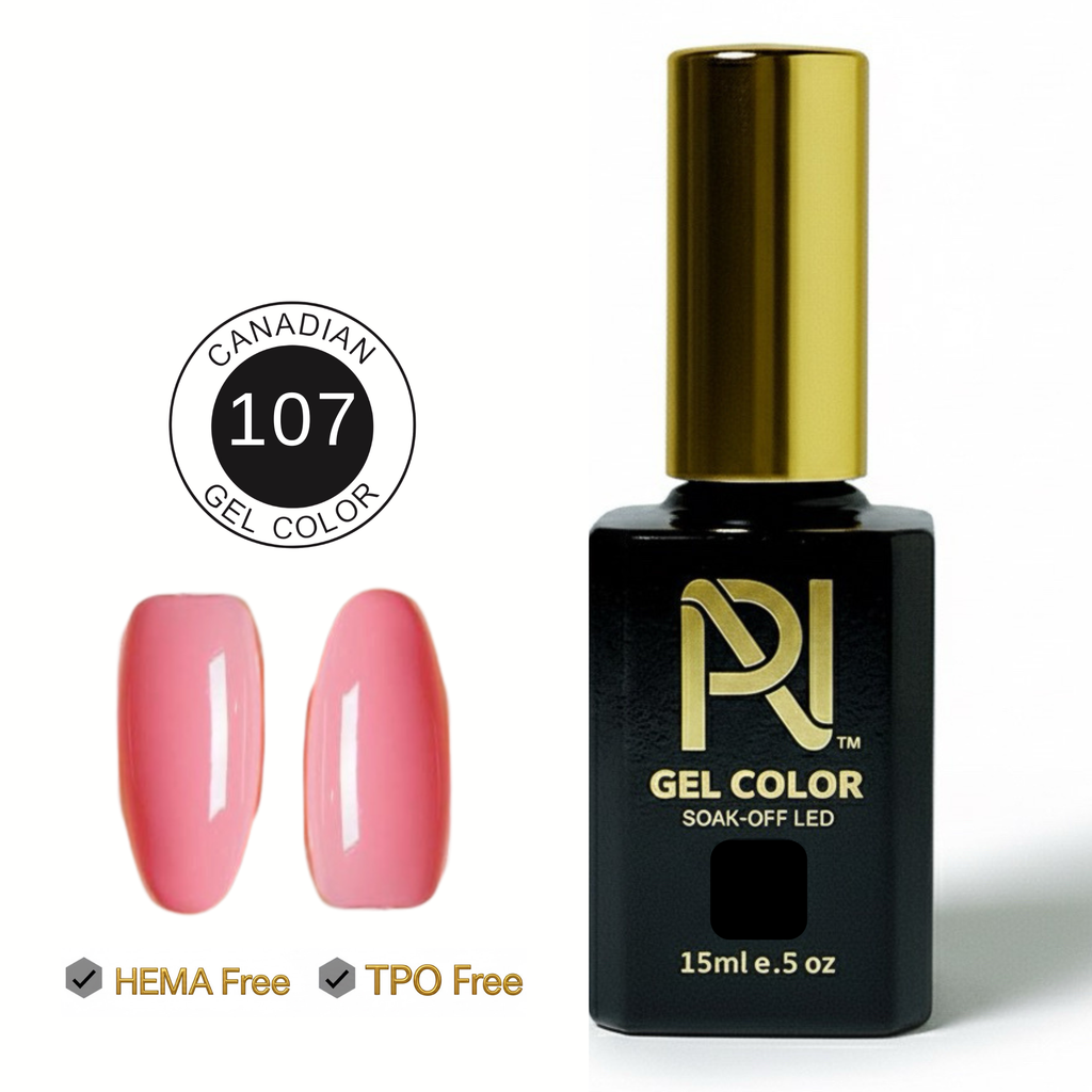 107 • GEL COLOR • HEMA FREE & TPO FREE