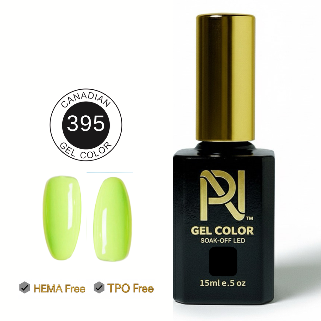 395 • GEL COLOR • HEMA FREE & TPO FREE