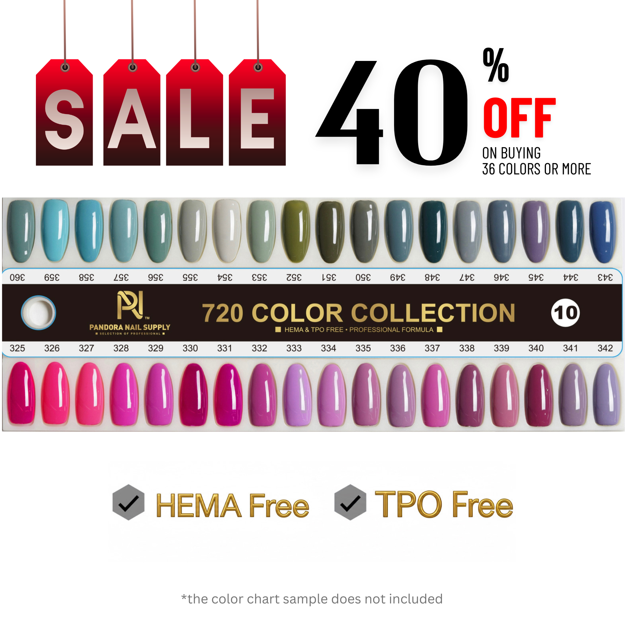 36 COLORS • in • COLLECTION 10