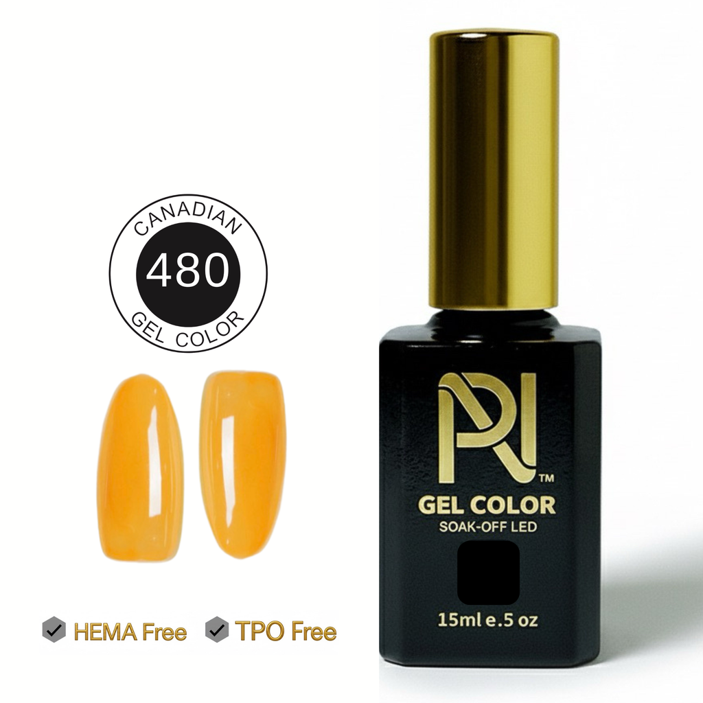 480 • GEL COLOR • HEMA FREE & TPO FREE