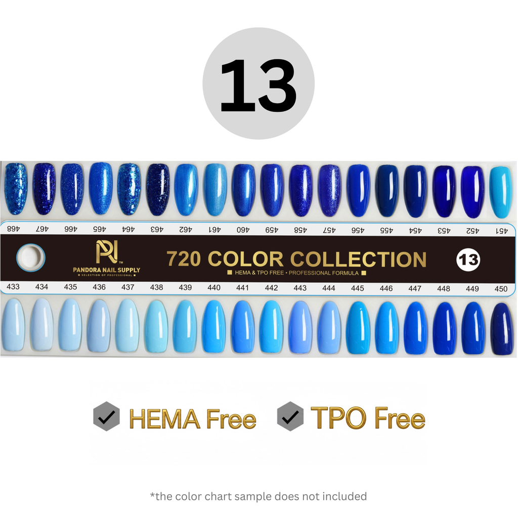 720 GEL COLOR • COLLECTION • HEMA - FREE