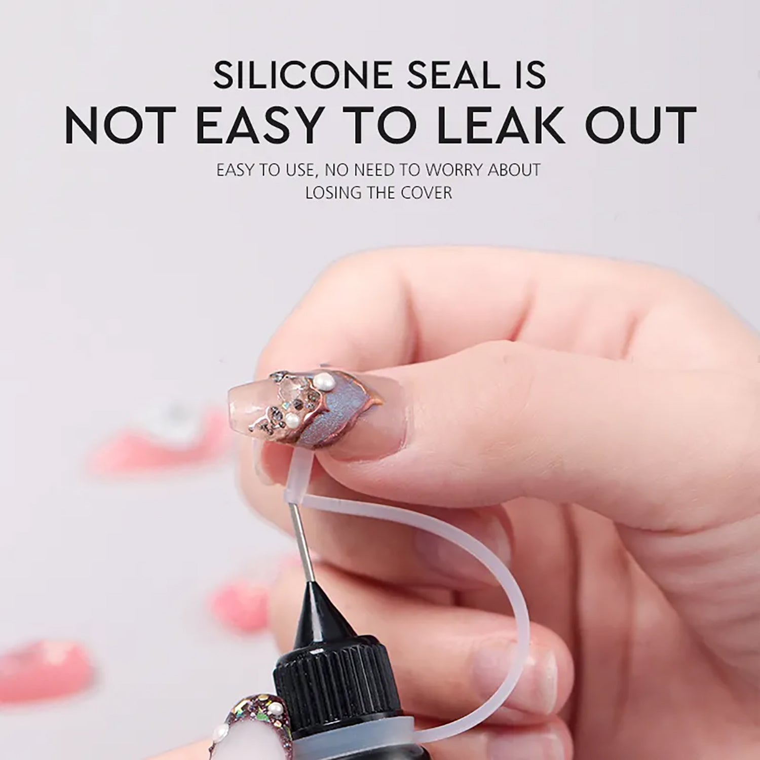 RHINESTONE GLUE GEL • NON WIPE • 10ML