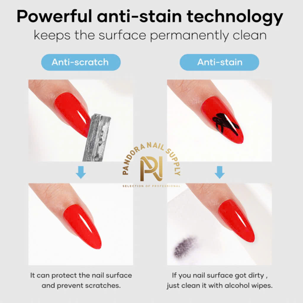 STAIN RESISTANT TOP COAT • 15ML