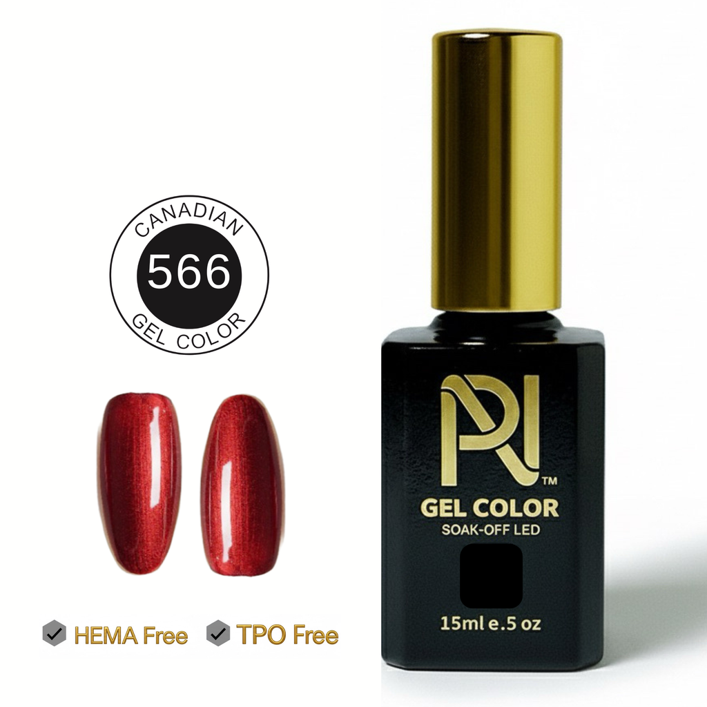 566 • GEL COLOR • HEMA FREE & TPO FREE