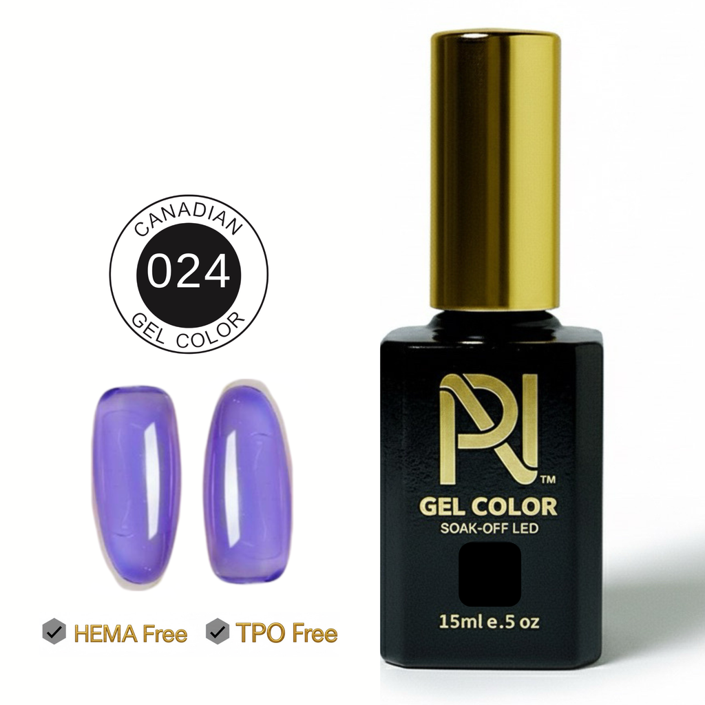 024 • GEL COLOR • HEMA FREE & TPO FREE