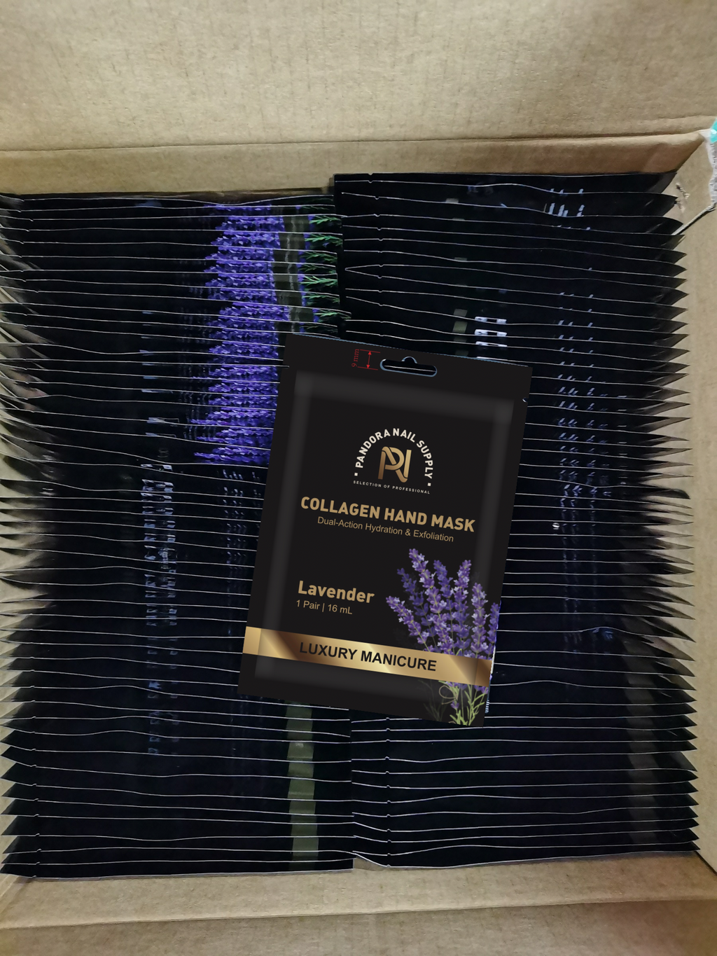 Lavender Collagen Foot Mask – Dual Action Hydration & Exfoliation