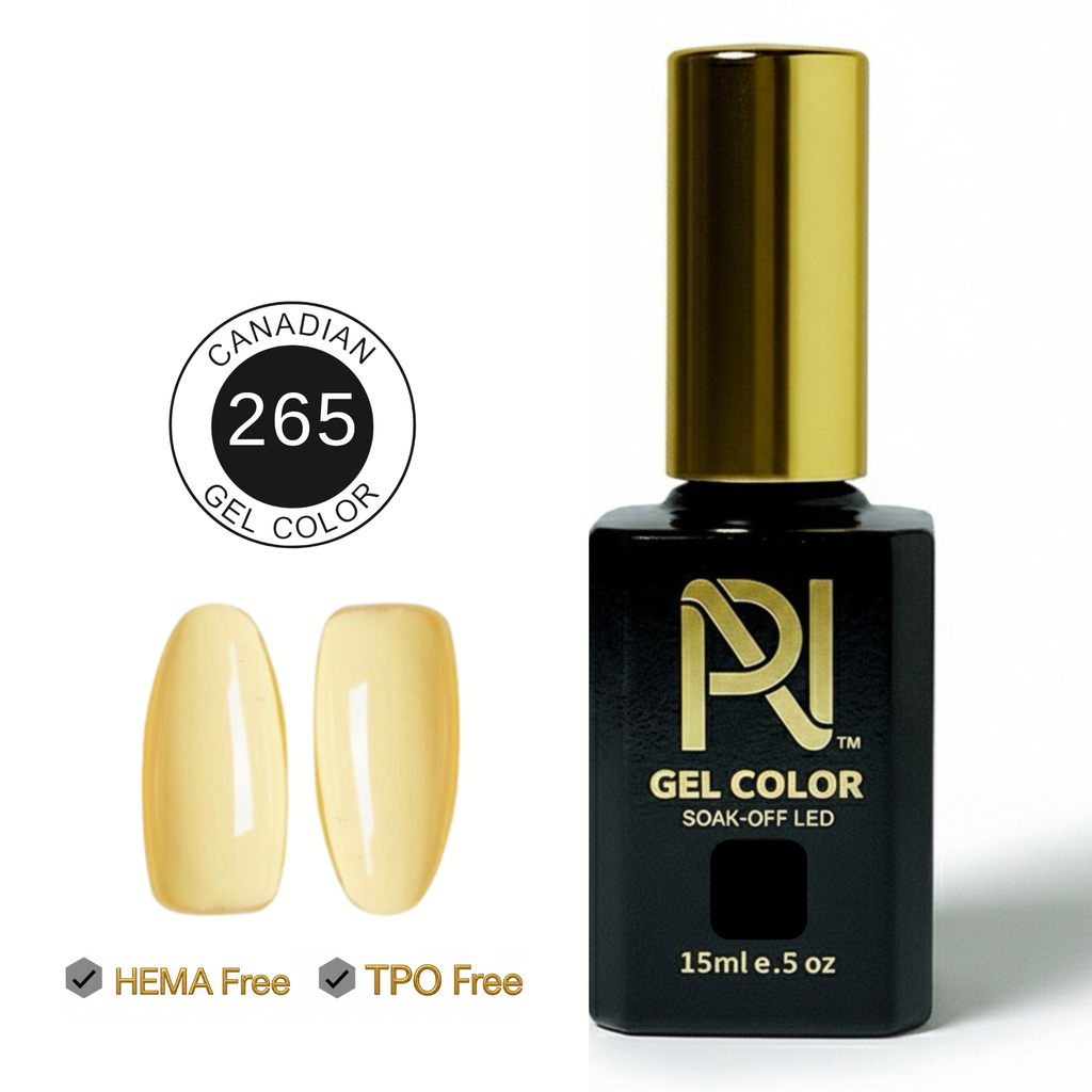 265 • GEL COLOR • HEMA FREE & TPO FREE