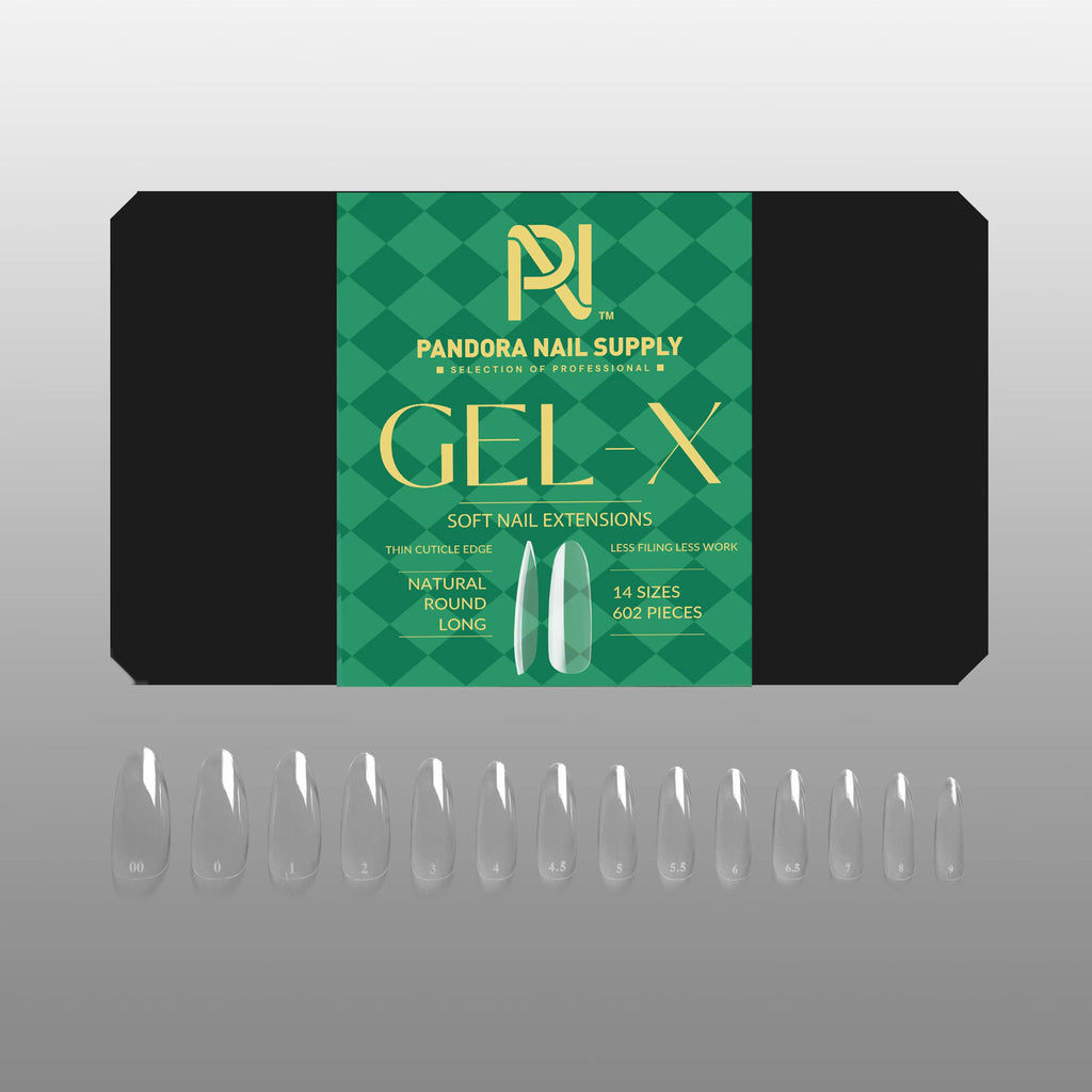 GEL X • TIPS BOX 602 PCS • 21 STYLE OPTIONS