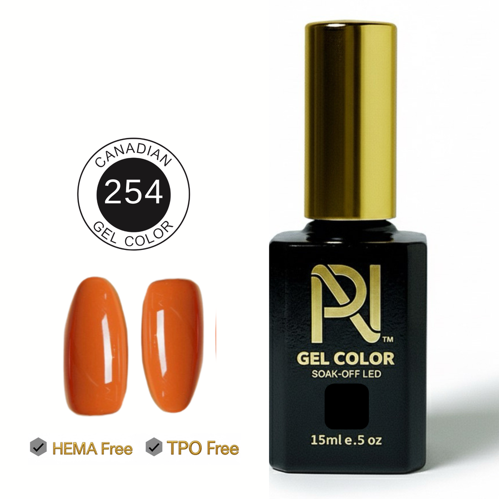 254 • GEL COLOR • HEMA FREE & TPO FREE