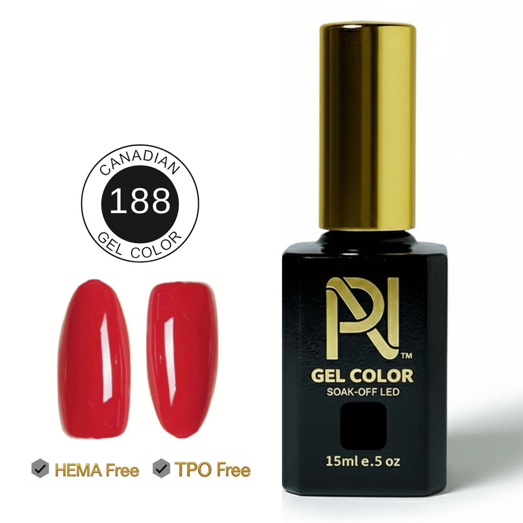 188 • GEL COLOR • HEMA FREE & TPO FREE