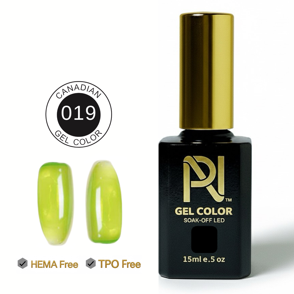 019 • GEL COLOR • HEMA FREE & TPO FREE