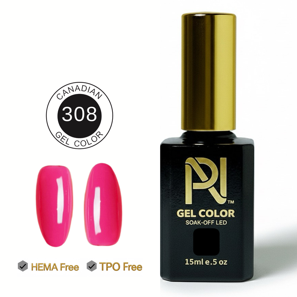 308 • GEL COLOR • HEMA FREE & TPO FREE