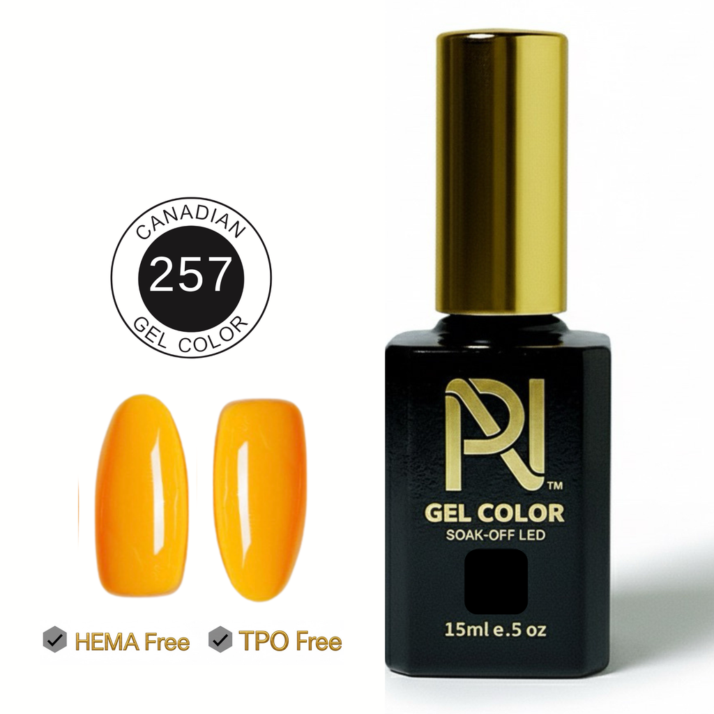 257 • GEL COLOR • HEMA FREE & TPO FREE
