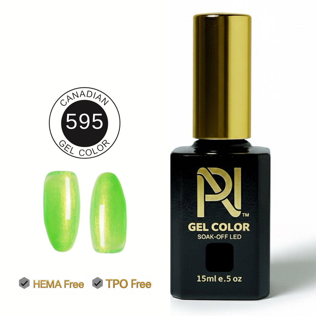 595 • GEL COLOR • HEMA FREE & TPO FREE