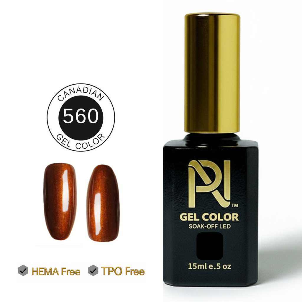 560 • GEL COLOR • HEMA FREE & TPO FREE