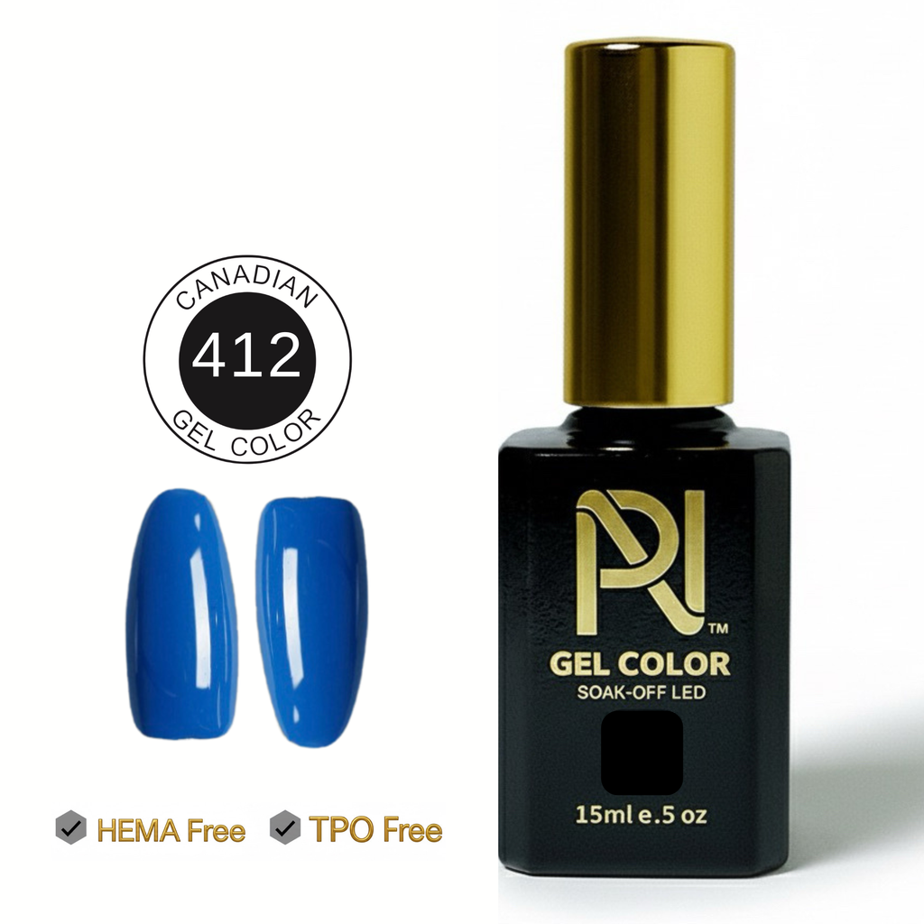 412 • GEL COLOR • HEMA FREE & TPO FREE