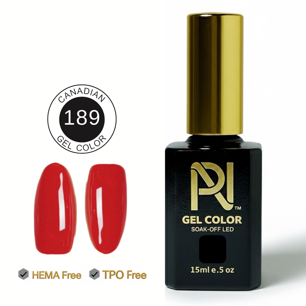 189 • GEL COLOR • HEMA FREE & TPO FREE