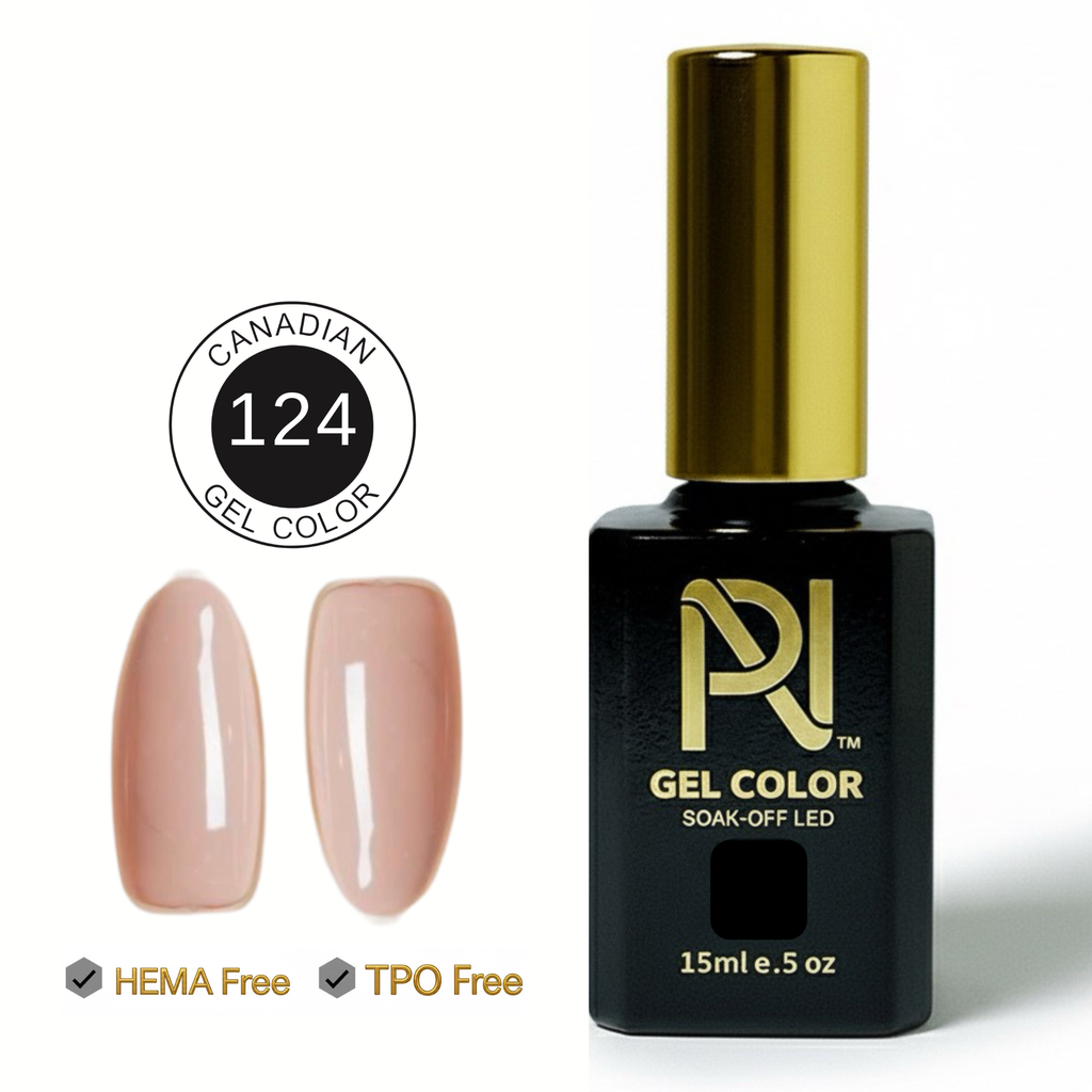 124 • GEL COLOR • HEMA FREE & TPO FREE