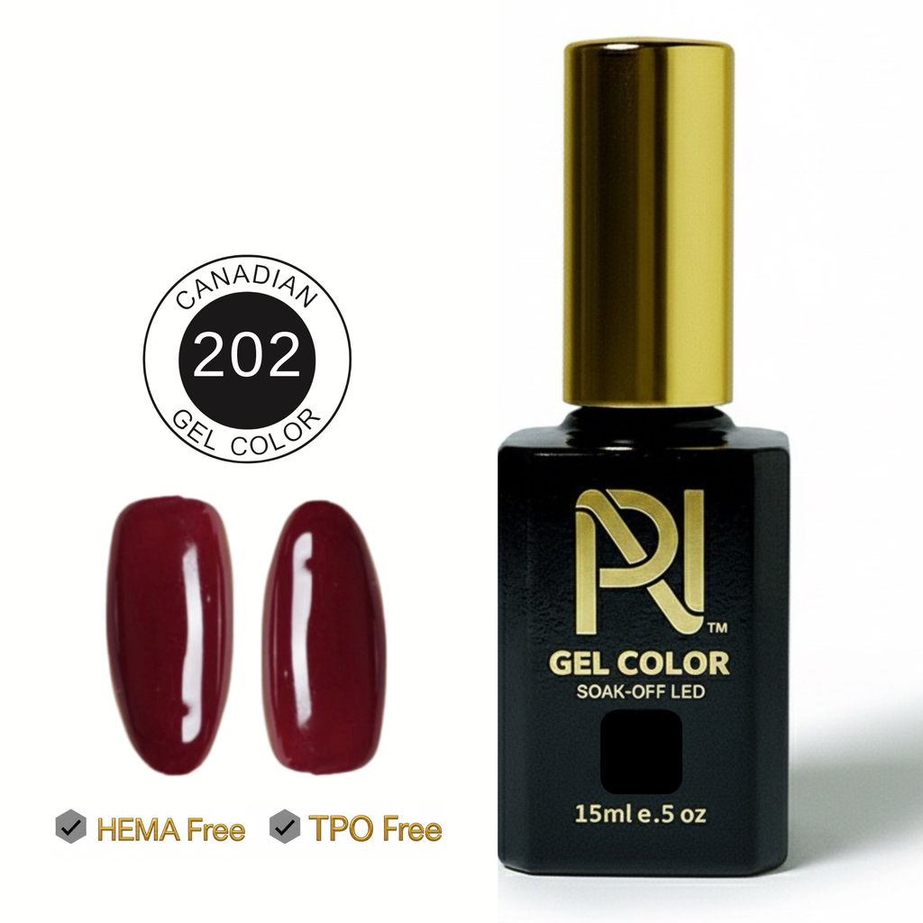 202 • GEL COLOR • HEMA FREE & TPO FREE