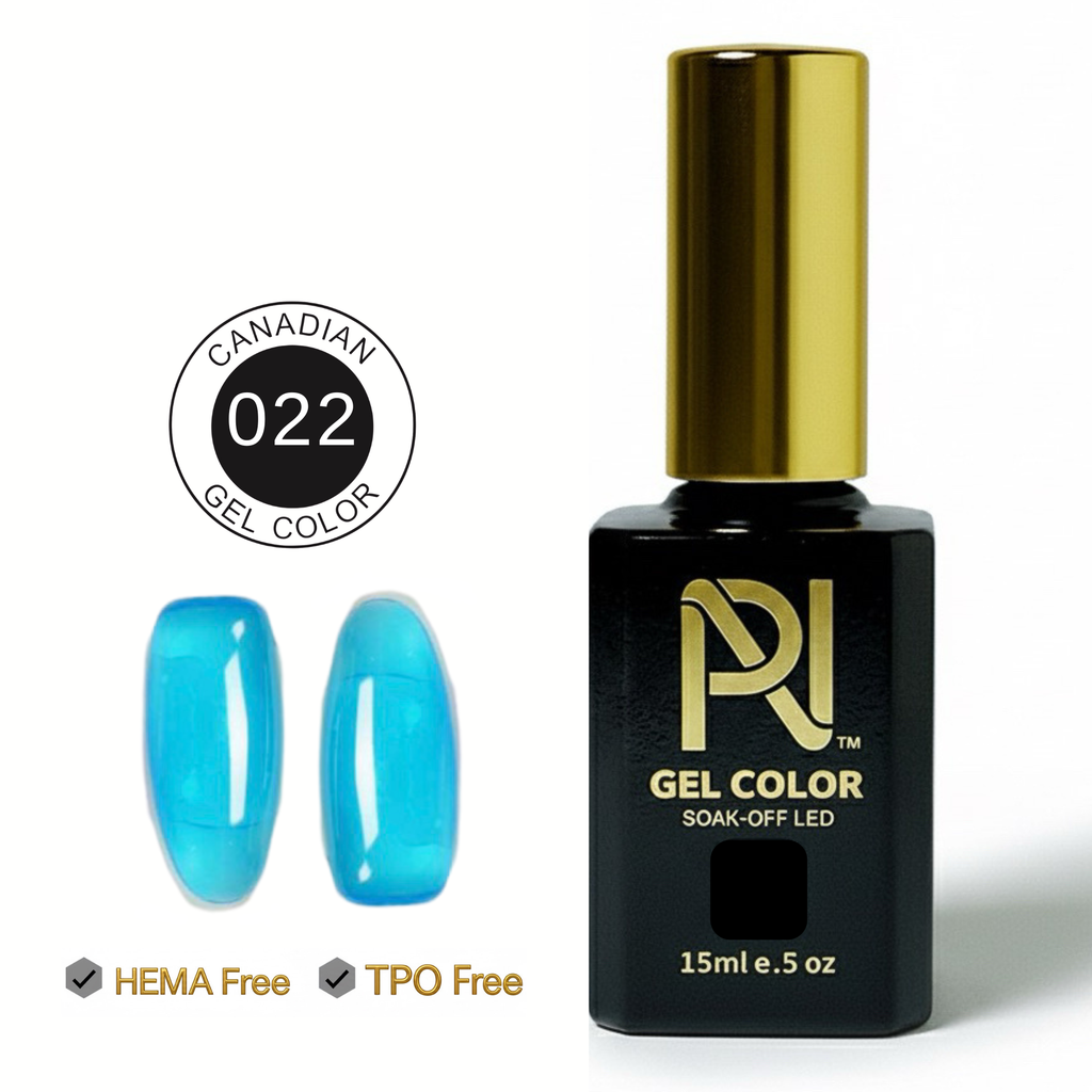 022 • GEL COLOR • HEMA FREE & TPO FREE
