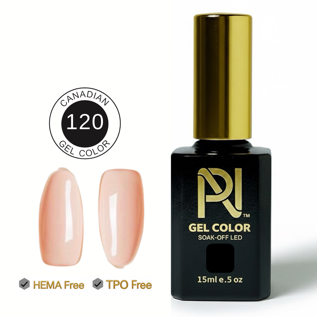 120 • GEL COLOR • HEMA FREE & TPO FREE
