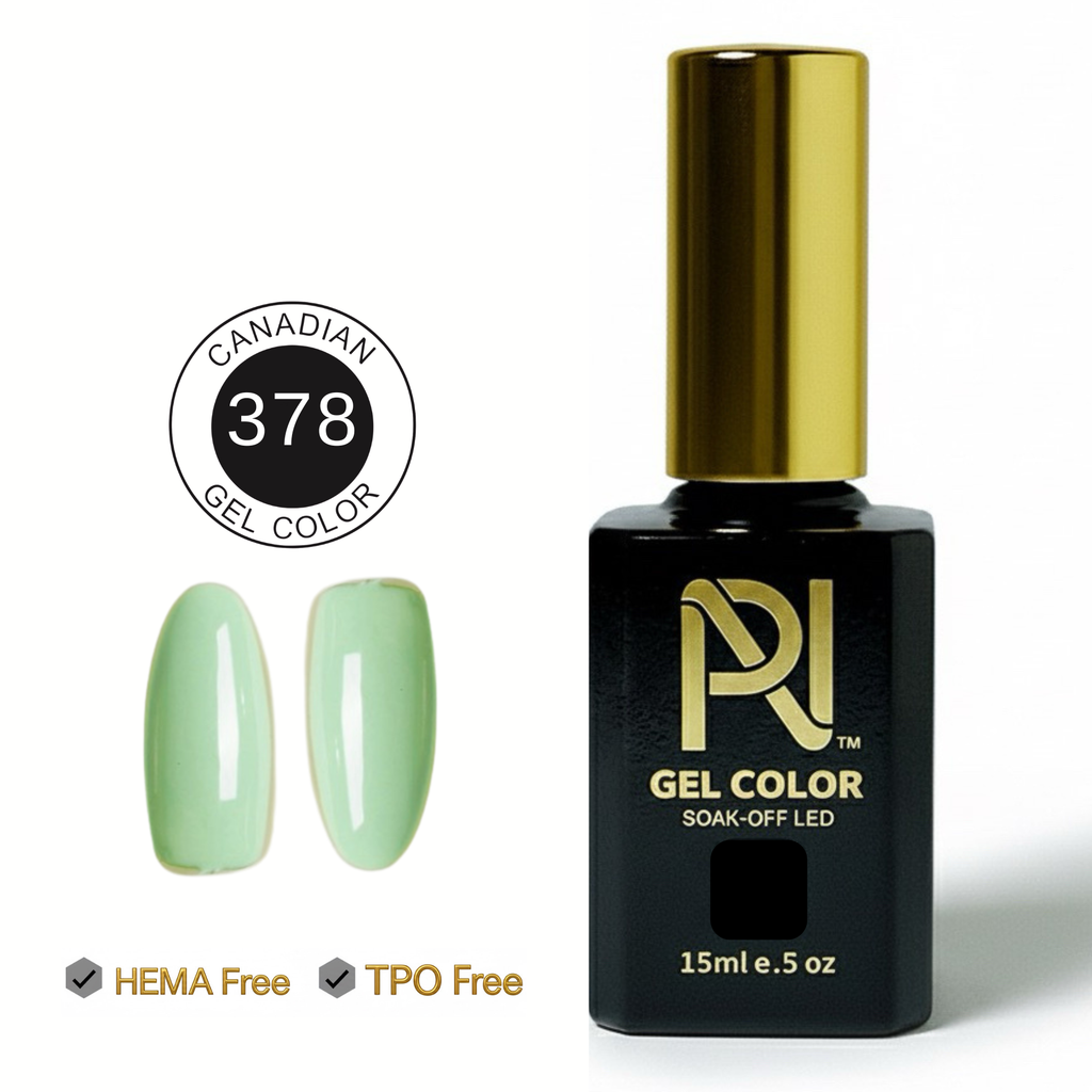 378 • GEL COLOR • HEMA FREE & TPO FREE