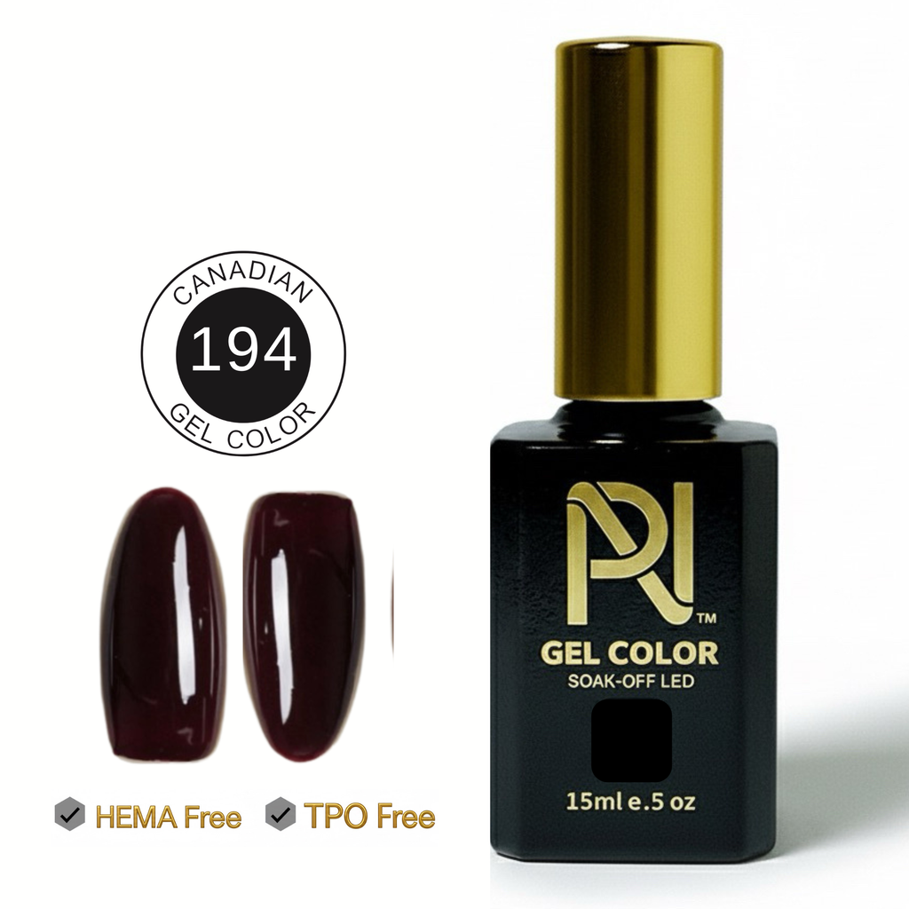 194 • GEL COLOR • HEMA FREE & TPO FREE