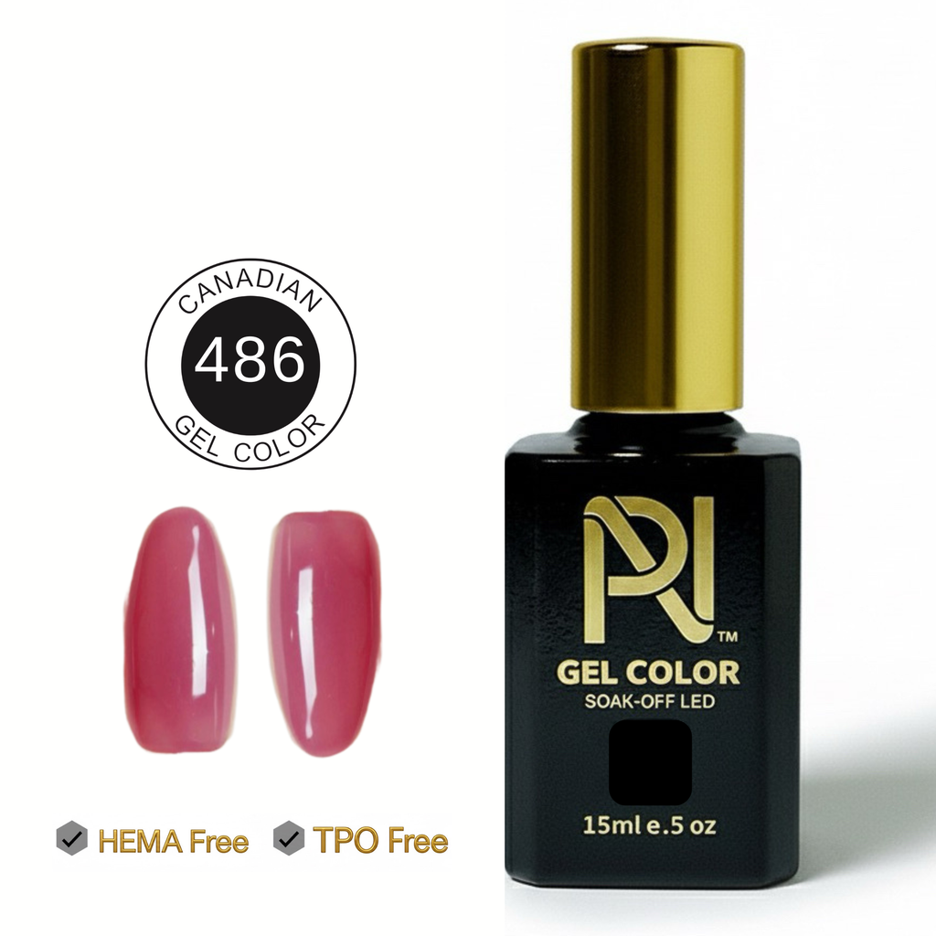 486 • GEL COLOR • HEMA FREE & TPO FREE