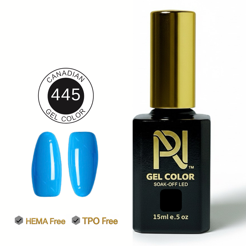 445 • GEL COLOR • HEMA FREE & TPO FREE