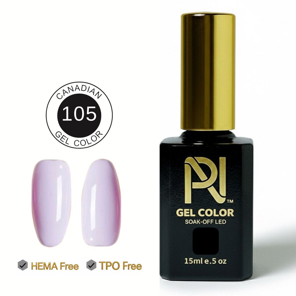 105 • GEL COLOR • HEMA FREE & TPO FREE