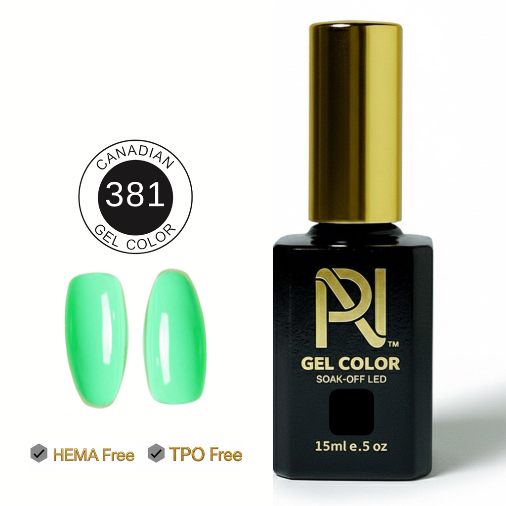 381 • GEL COLOR • HEMA FREE & TPO FREE