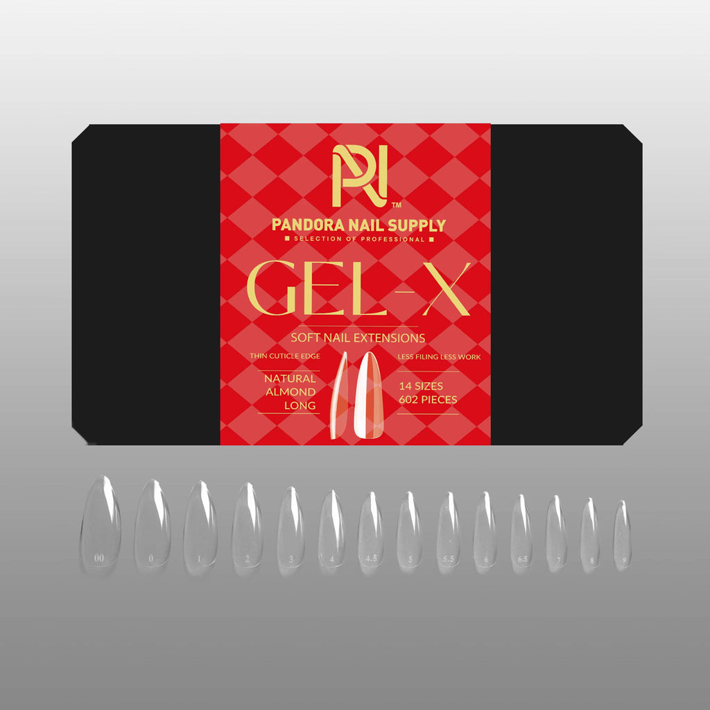 GEL X • TIPS BOX 602 PCS • 21 STYLE OPTIONS