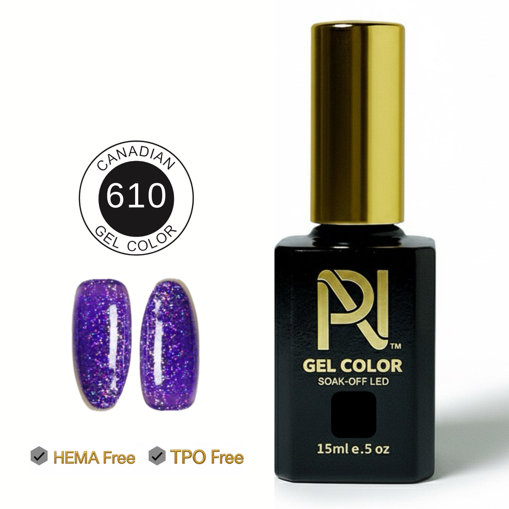 610 • GEL COLOR • HEMA FREE & TPO FREE