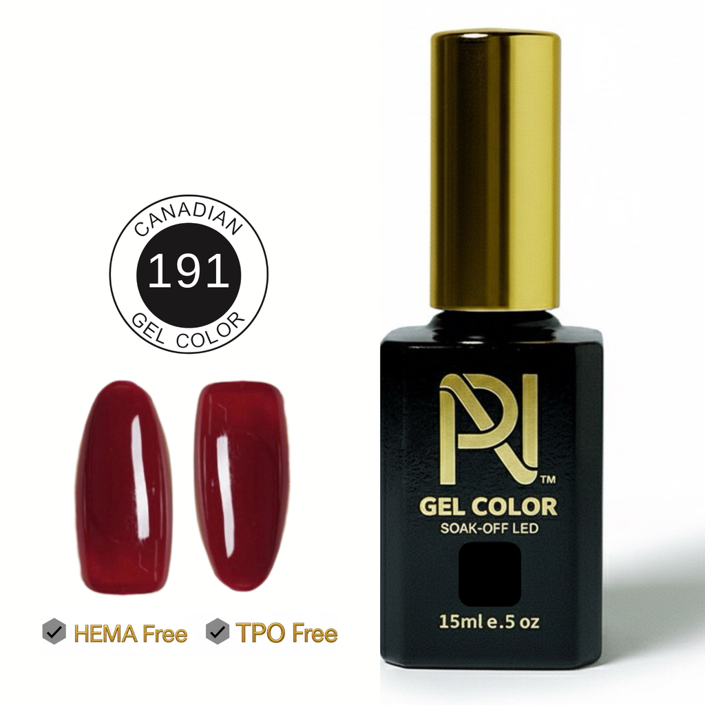 191 • GEL COLOR • HEMA FREE & TPO FREE