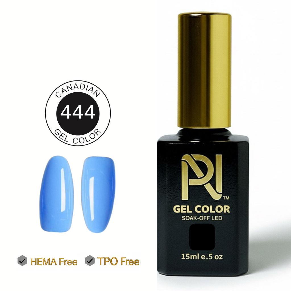 444 • GEL COLOR • HEMA FREE & TPO FREE
