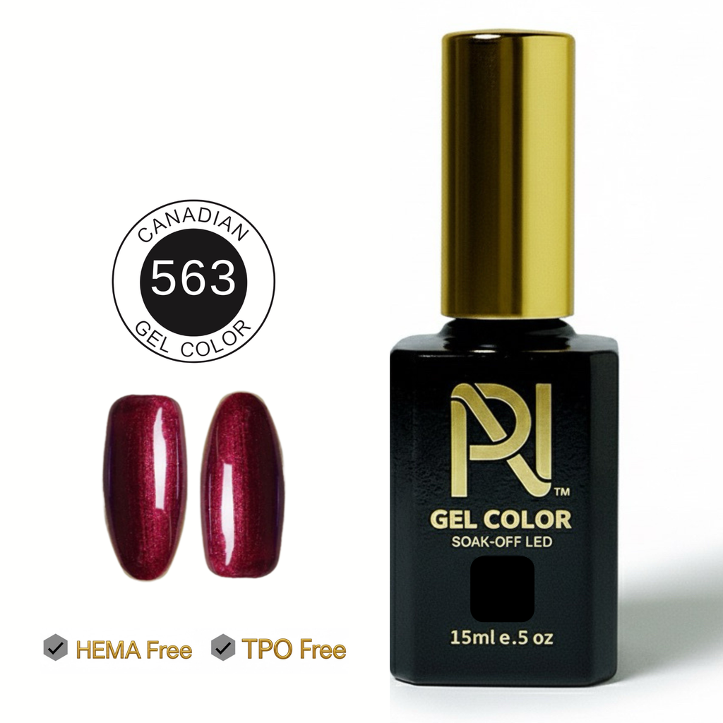 563 • GEL COLOR • HEMA FREE & TPO FREE
