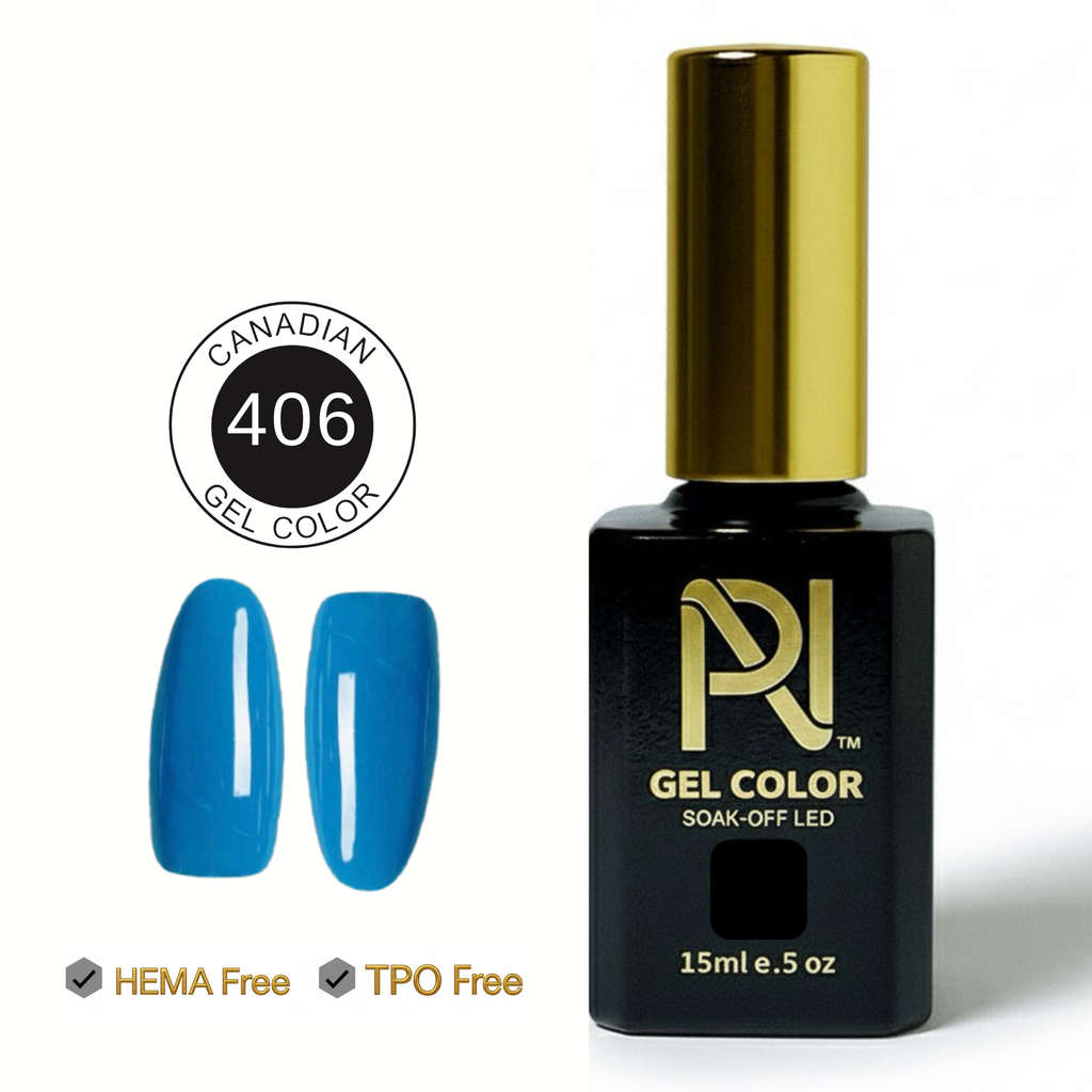 406 • GEL COLOR • HEMA FREE & TPO FREE