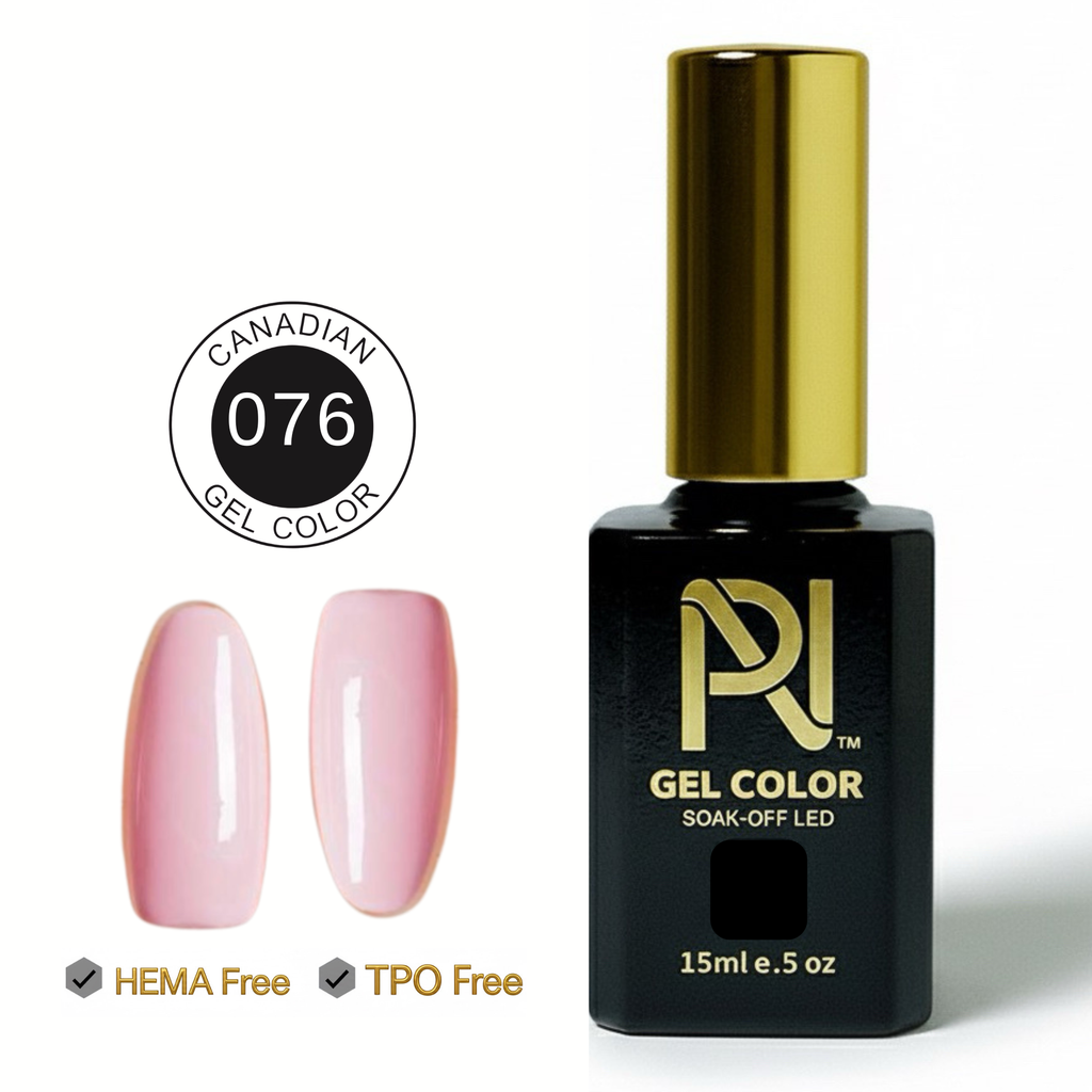 076 • GEL COLOR • HEMA FREE & TPO FREE